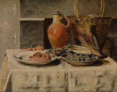 Still Life with Jar by Анри де Бракелер, 1881-1885 — digital art print download