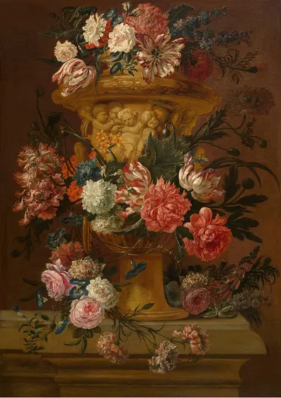 Bouquet of Flowers by Jan Baptist Bosschaert — digital art print download