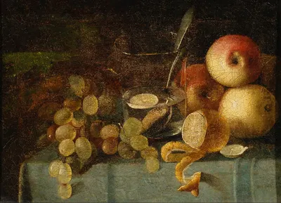 Still life with a glass by Ян Чруцкий — digital art print download