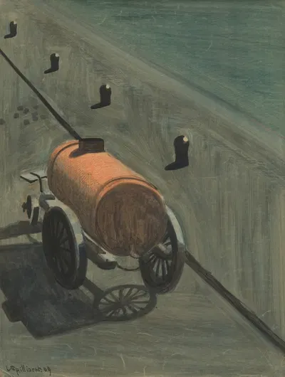 De waterkar by Леон Спиллиарт, 1909 — digital art print download