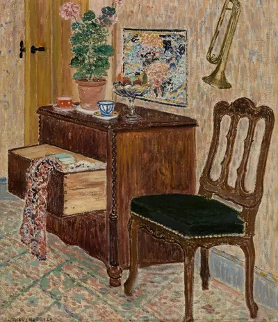 Interior by Louis Thevenet, 1929 — digital art print download