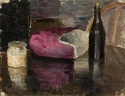 Natüürmort pottmütsiga by Nikolai Triik, 1906 — digital art print download