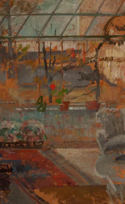Studio interior by Ольга Бознянская, 1913 — digital art print download