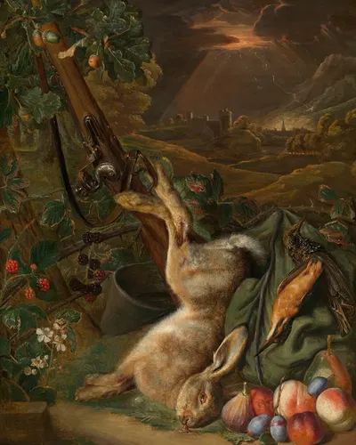 Still Life with Dead Game by Питер Снайерс — digital art print download
