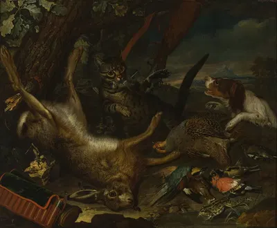 Hunting trophies by Philipp Ferdinand de Hamilton — digital art print download