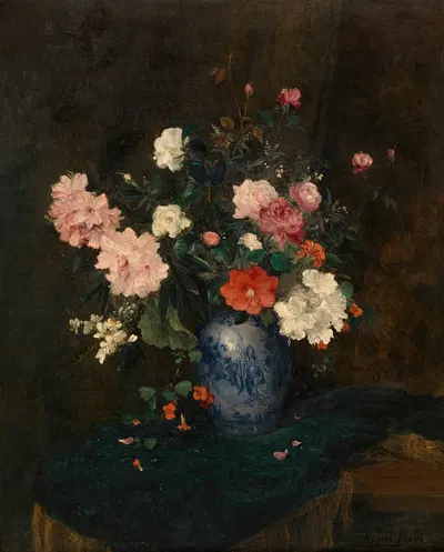 Flowers by Роберт Мольс, 1879 — digital art print download