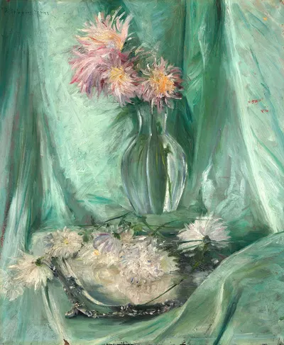 Chrysantemums by Robert Thegerström — digital art print download