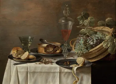 Dessert by Roelof Claesz. Koets — digital art print download