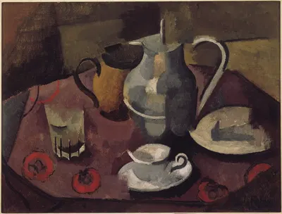 Nature Morte aux Trois Anses (Still Life with Three Handles) by Рожер де Ла Фреснай — digital art print download