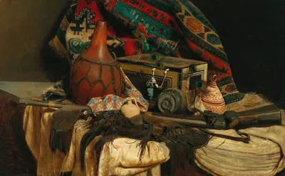 North-African Still Life by Рудольф Свобода, 1883 — digital art print download
