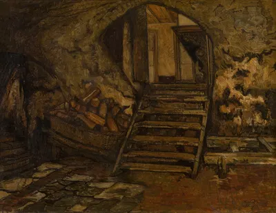 Cellar by Виллем Линнинг младший, 1873 — digital art print download