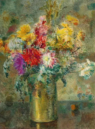 Bouquet de fleurs by Альбер Лебур — digital art print download