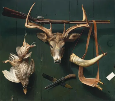 Trophies of the Hunt by Alexander Pope, 1899 — digital art print download