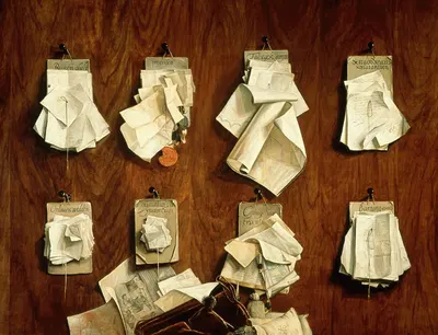 Treasurers' papers and documents by Cornelis Brisé, 1656 — digital art print download