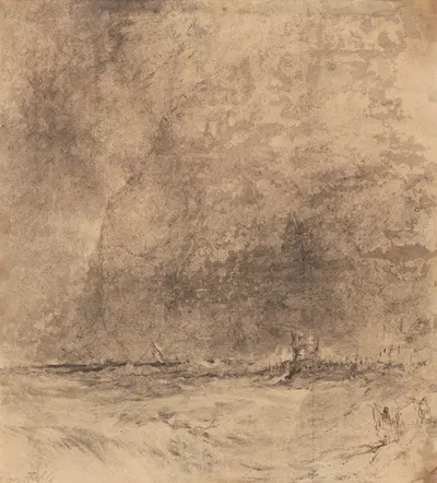 Flamborough Head by John Constable — digital art print download