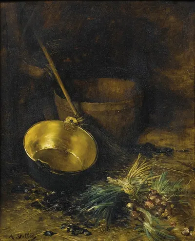 La bassine de cuivre by Антуан Вольон — digital art print download