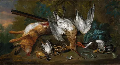 Dead Game by Charles Collins, 1730 — digital art print download