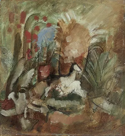 Ensemble de deux oeuvres by Шарль Дюфрен — digital art print download