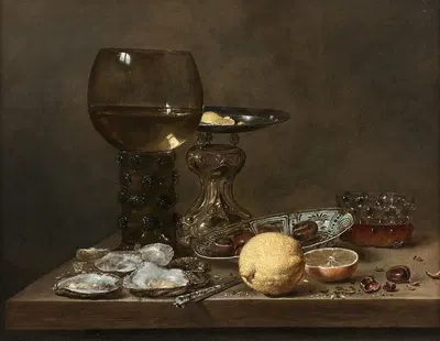 Still Life by Jan Jansz. van De Velde III, 1653 — digital art print download