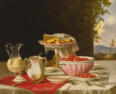 The Dessert by John F. Francis, 1872 — digital art print download