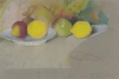 Apples and lemons by August Macke — digital art print download