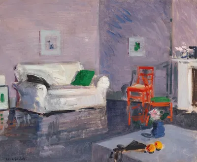 The White Sofa by Фрэнсис Кэмпбелл Бойло Каделл — digital art print download