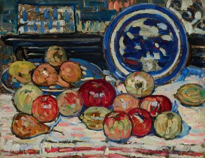 Still Life with Apples by Maurice Prendergast — digital art print download