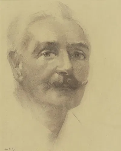 Portrait of Dr. Frank Hay by Мина Арндт, 1925 — digital art print download