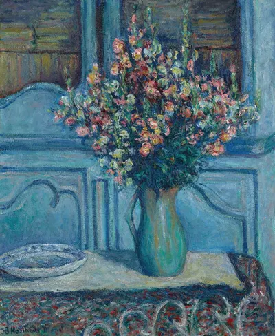 Les mufliers, intérieur à Giverny by Blanche Hoschedé-Monet, 1922 — digital art print download