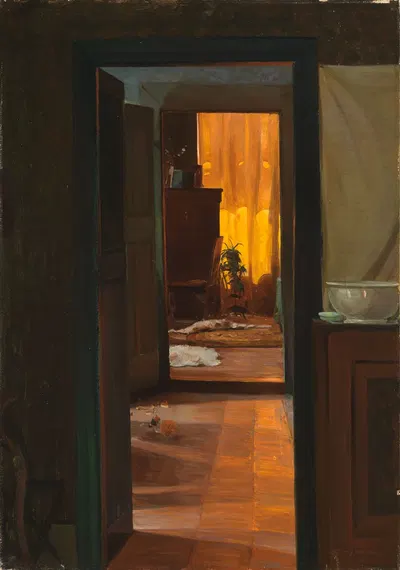 Sonne im Haus by Густав Кампман, 1904-1905 — digital art print download