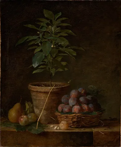 Das Orangenbäumchen by Henri-Horace Roland De La Porte — digital art print download