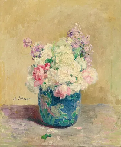Vase de fleurs by Анри Лебаск — digital art print download