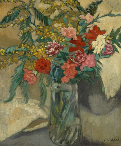 Fleurs dans un vase by Луи Вальтат, 1919 — digital art print download