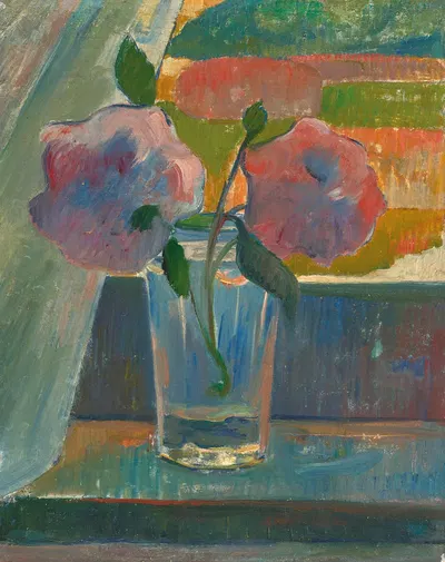 Nature morte, fleurs dans un verre by Meijer Isaäc de Haan, 1890 — digital art print download
