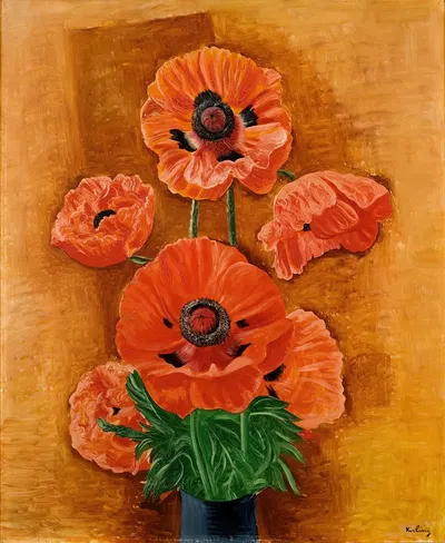 Vase de Pavots by Moïse Kisling — digital art print download