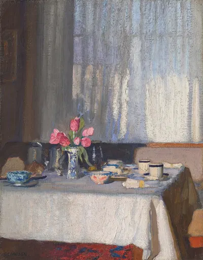 The Breakfast Table by Sir George Clausen — digital art print download