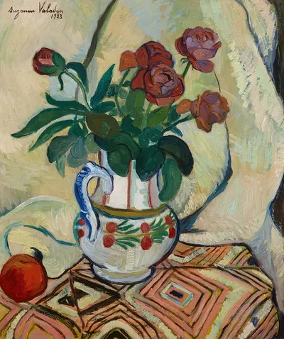 Bouquet de roses by Сюзанна Валадон, 1923 — digital art print download