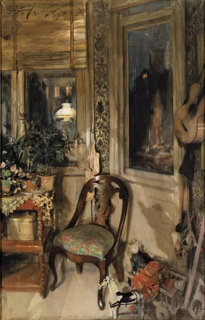 Toys in the Corner by Carl Larsson — digital art print download