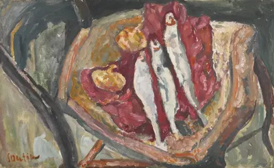 Nature morte aux harengs et aux oignons by Шаим Сутин — digital art print download
