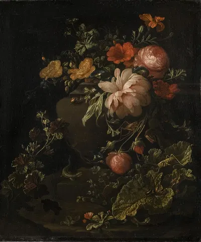 Flowers, Lizards and Insects by Elias van den Broeck — digital art print download