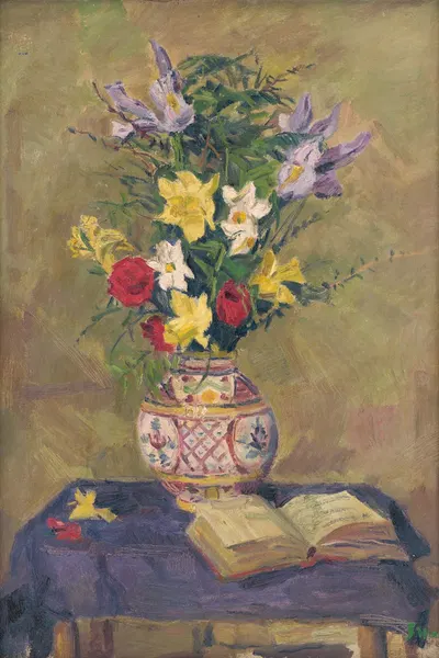 Flowers by Густав Мальи, 1940 — digital art print download