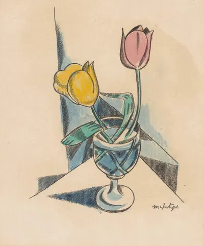 Tulips by Рэймонд Макинтайр — digital art print download