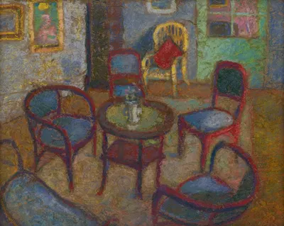 Interiér izby by Konštantín Kövári-Kačmarik, 1904–1909 — digital art print download