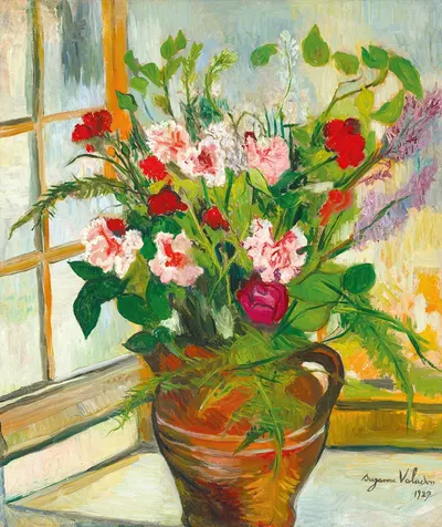Bouquet de fleurs by Сюзанна Валадон, 1927 — digital art print download