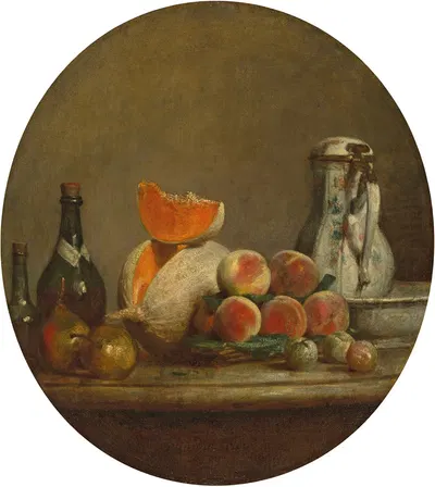 Le Melon by Жан Симон Шарден, 1760 — digital art print download