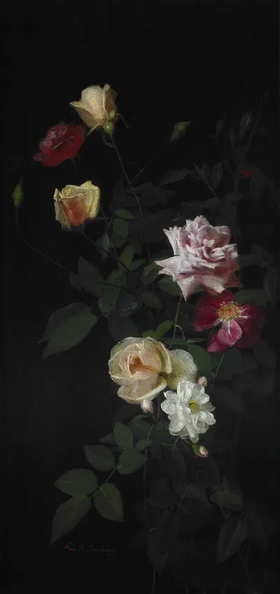 Still Life by Джордж Кокран Ламбдин, 1877 — digital art print download