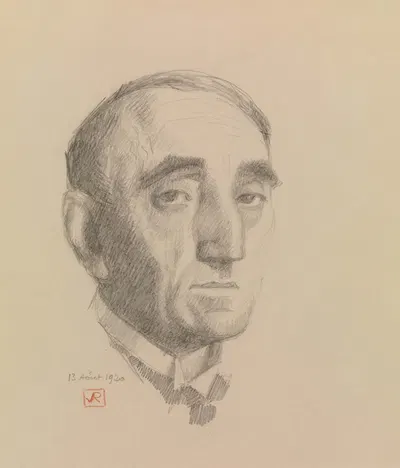 Self-Portrait by Тео ван Риссельберге, 1920 — digital art print download