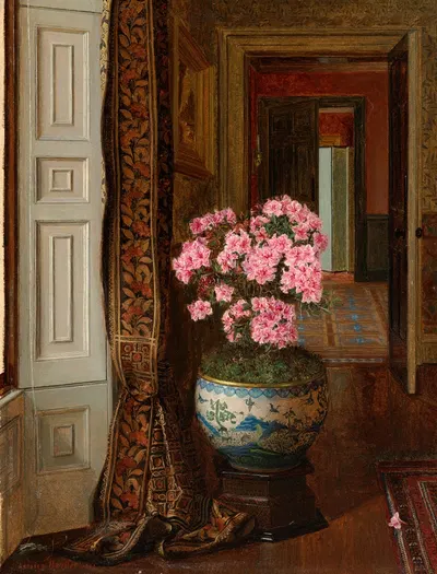 A picture in itself by Jessica Hayllar, 1881 — digital art print download