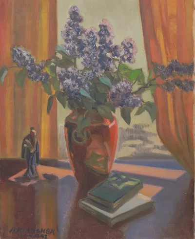 Spring Bouquet by Джеймс С. Кулханек, 1942 — digital art print download