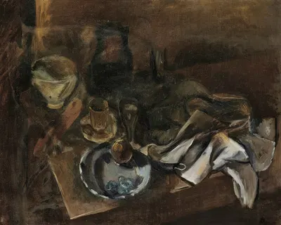 Table garnie by André Derain, 1922 — digital art print download